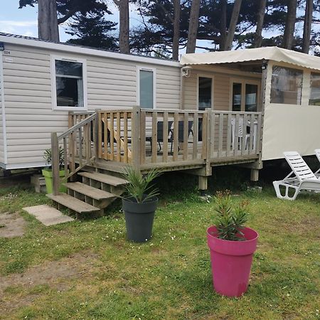 Mobilhome Vue Ocean La Costa Breizha Quiberon Luaran gambar