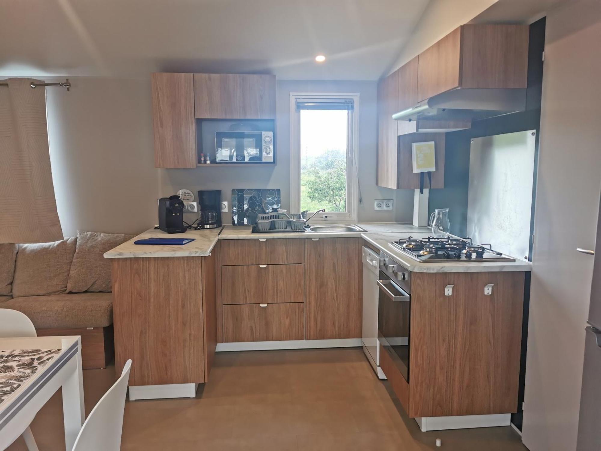 Mobilhome Vue Ocean La Costa Breizha Quiberon Luaran gambar