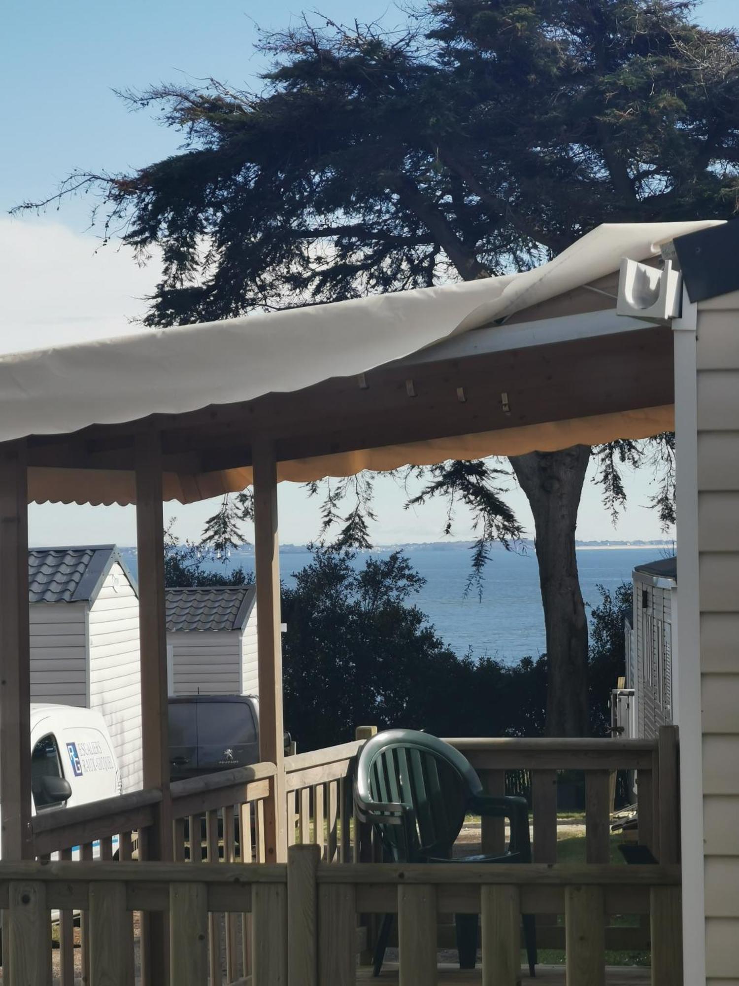 Mobilhome Vue Ocean La Costa Breizha Quiberon Luaran gambar